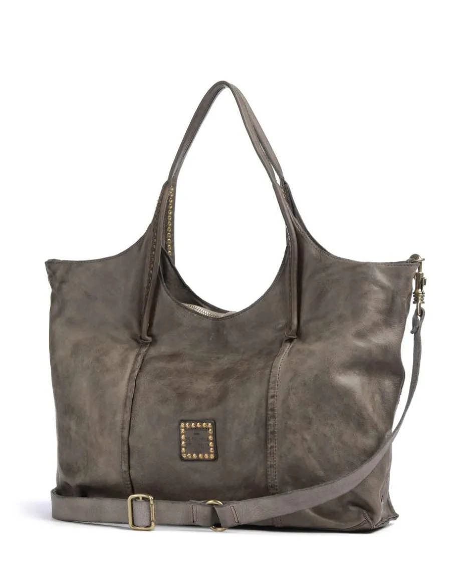 Campomaggi Tote Bags-Tote bag fine grain cow leather