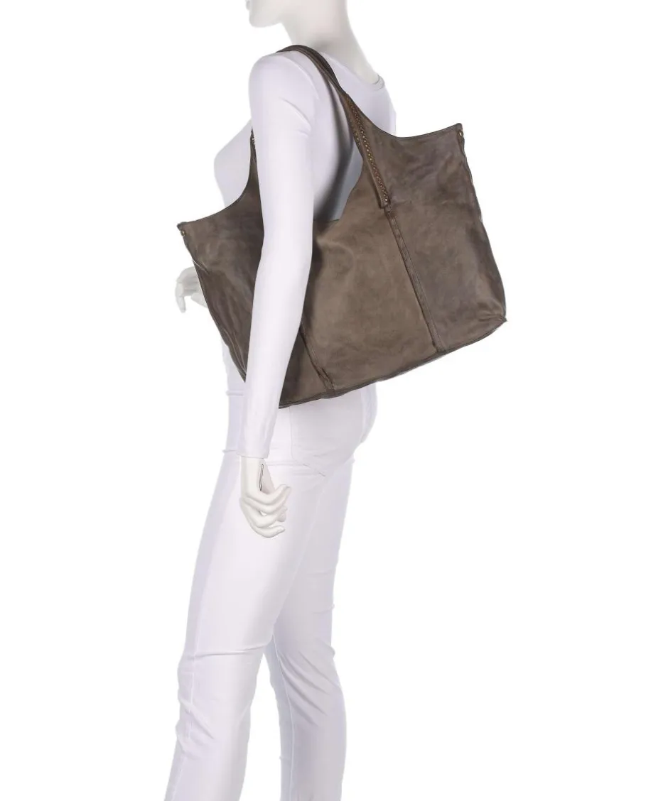 Campomaggi Tote Bags-Tote bag fine grain cow leather