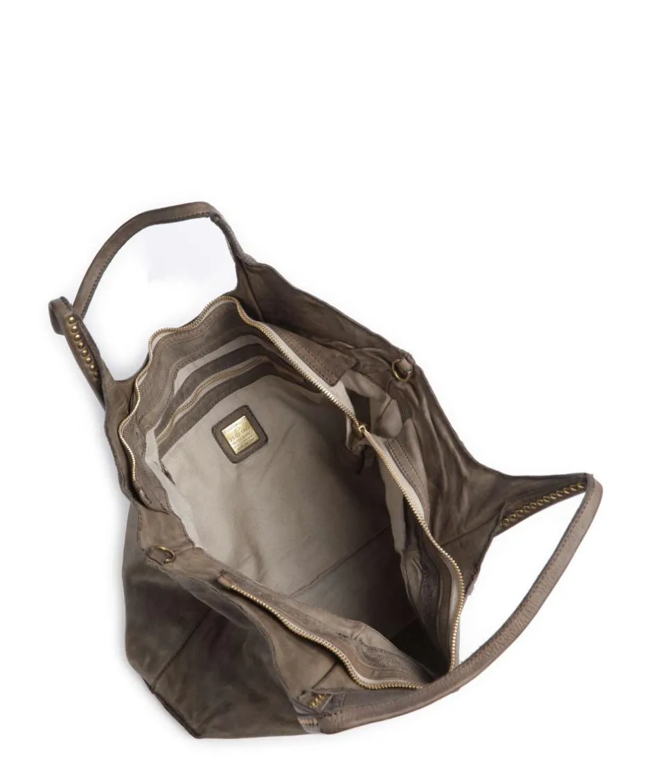 Campomaggi Tote Bags-Tote bag fine grain cow leather