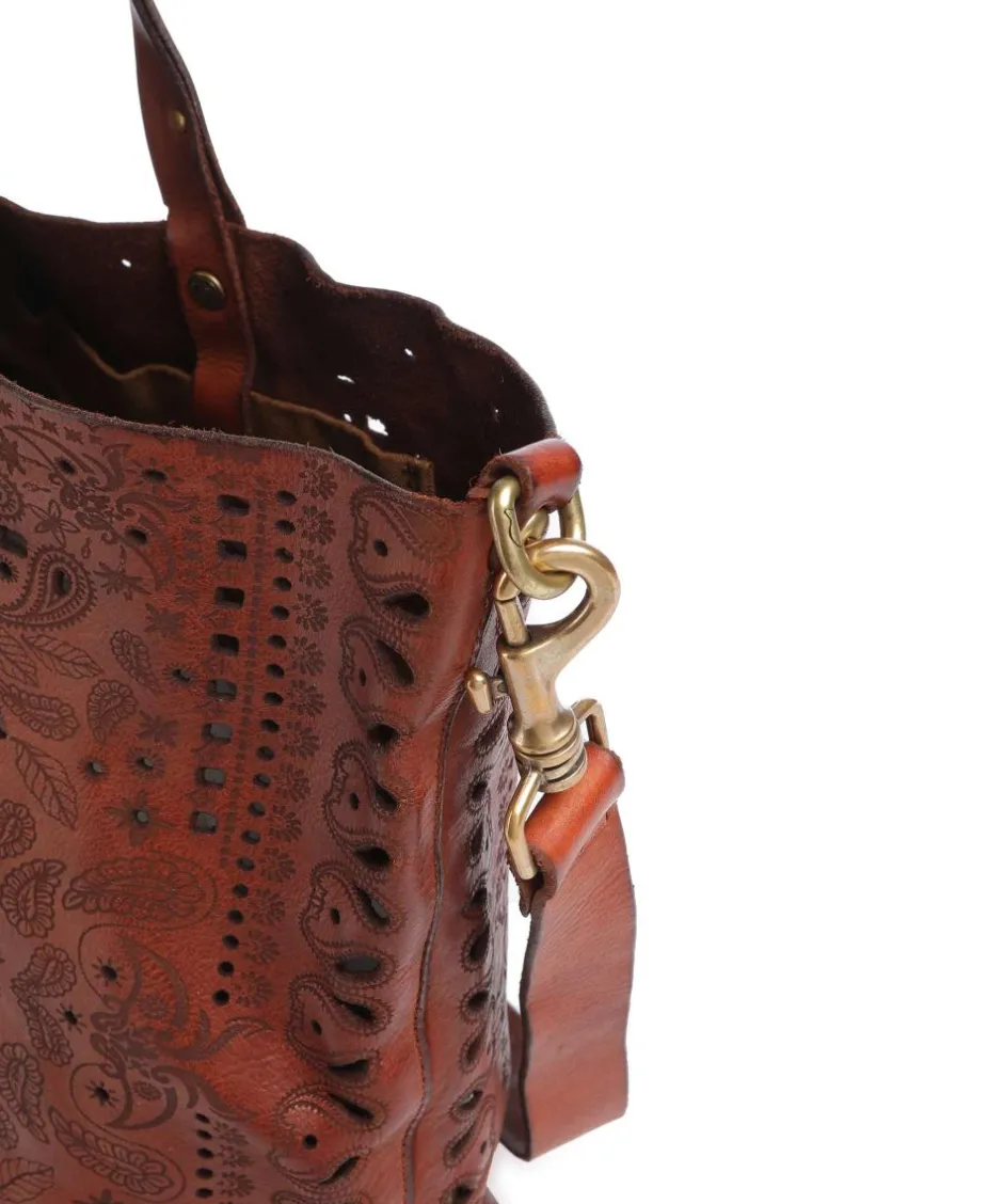 Campomaggi Tote Bags-Tote bag fine grain cow leather
