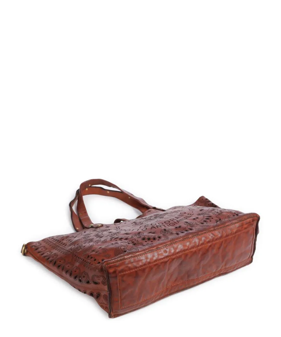 Campomaggi Tote Bags-Tote bag fine grain cow leather
