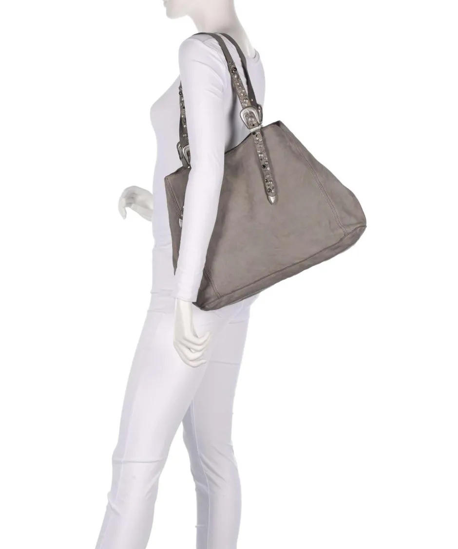 Campomaggi Tote Bags-Tote bag grained cow leather