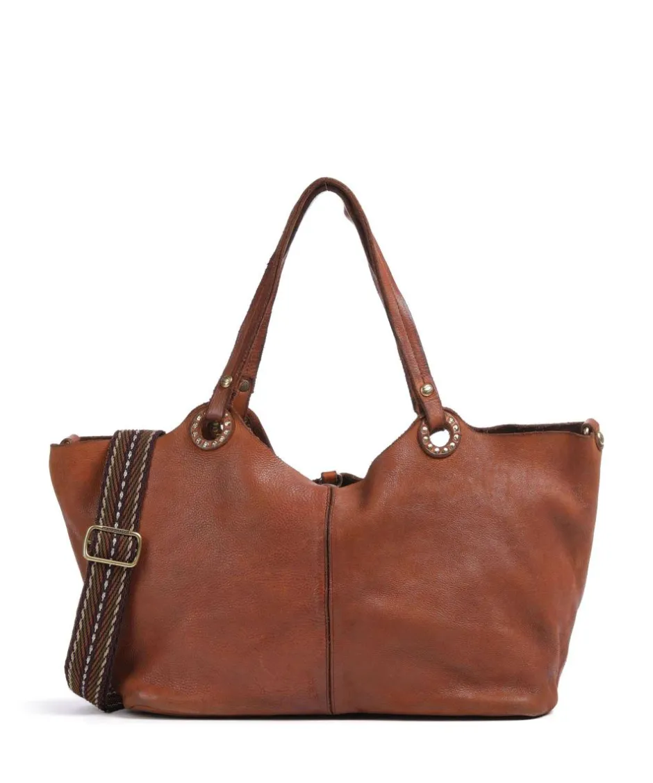 Campomaggi Tote Bags-Tote bag grained cow leather