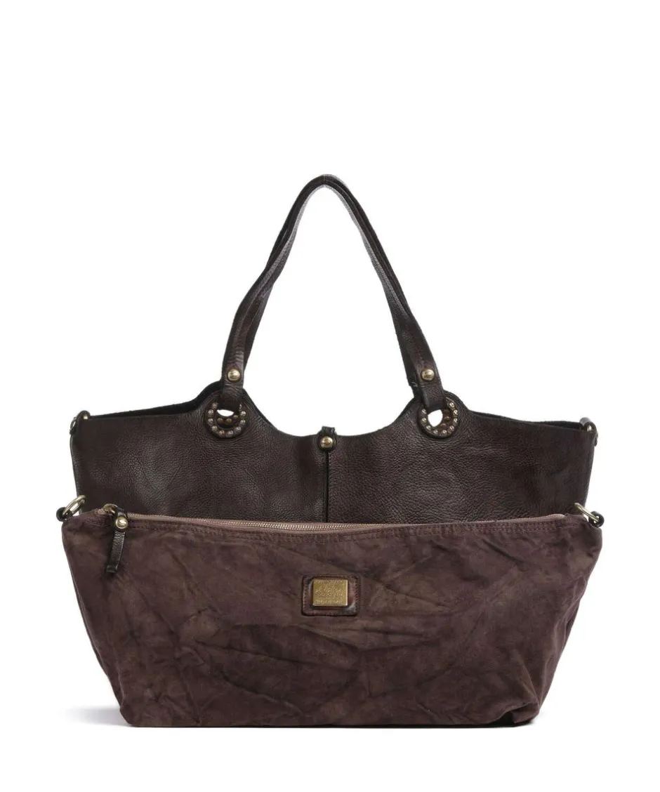 Campomaggi Tote Bags-Tote bag grained cow leather