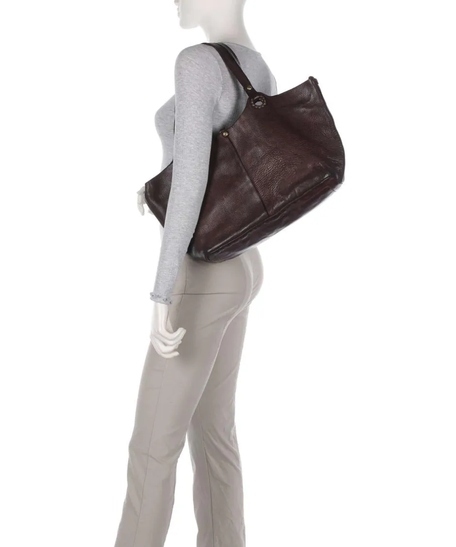 Campomaggi Tote Bags-Tote bag grained cow leather