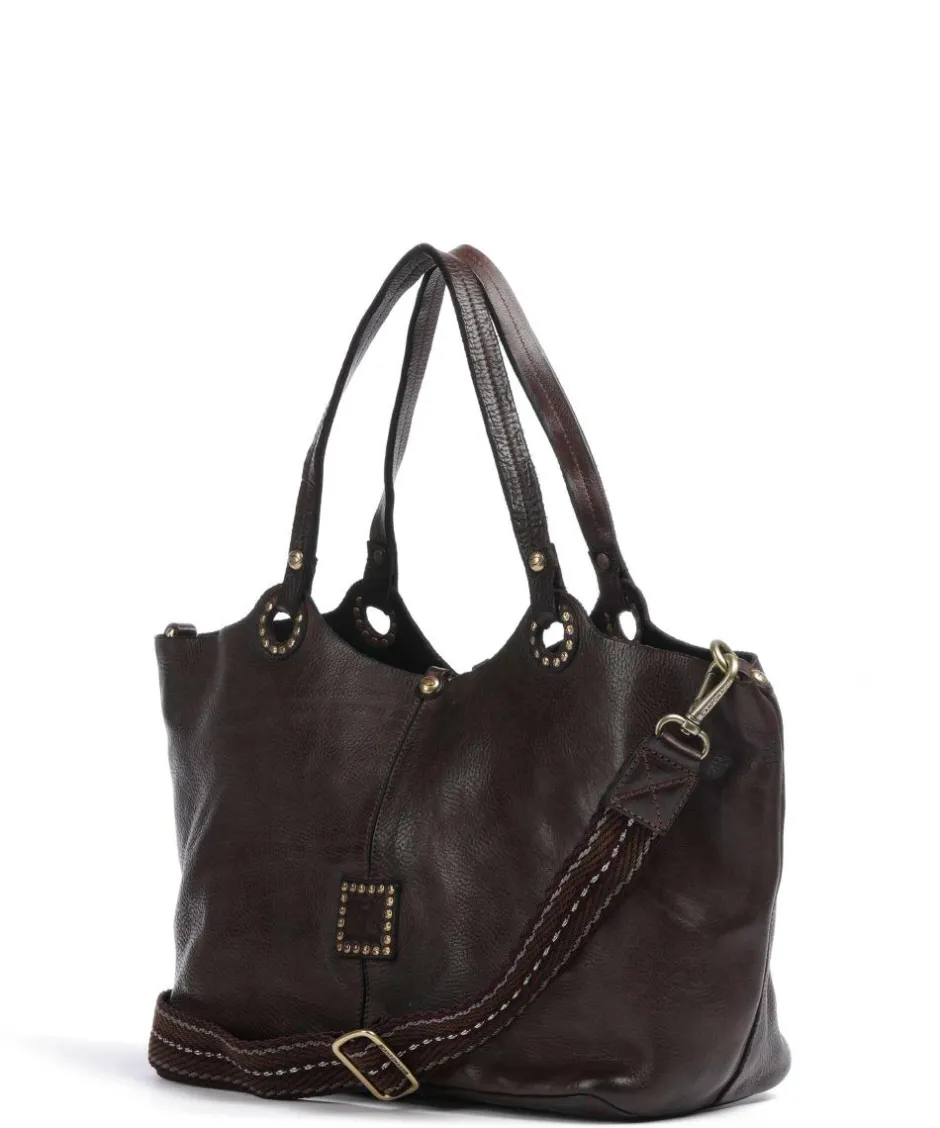 Campomaggi Tote Bags-Tote bag grained cow leather