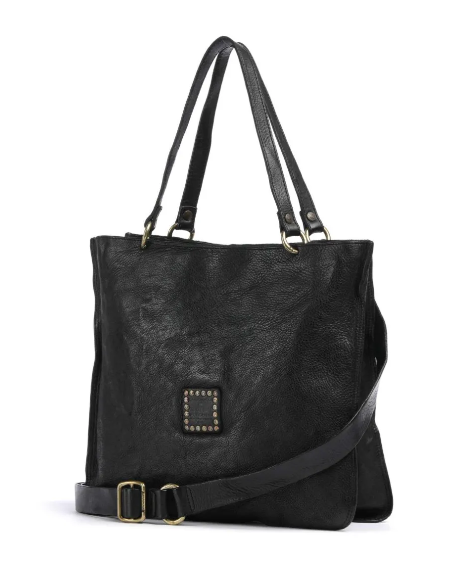 Campomaggi Tote Bags-Tote bag grained cow leather