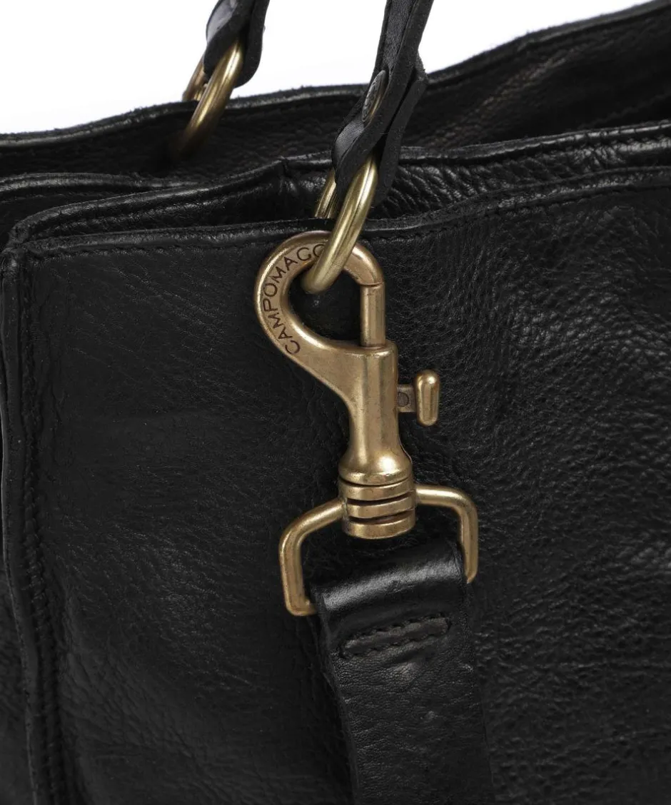 Campomaggi Tote Bags-Tote bag grained cow leather