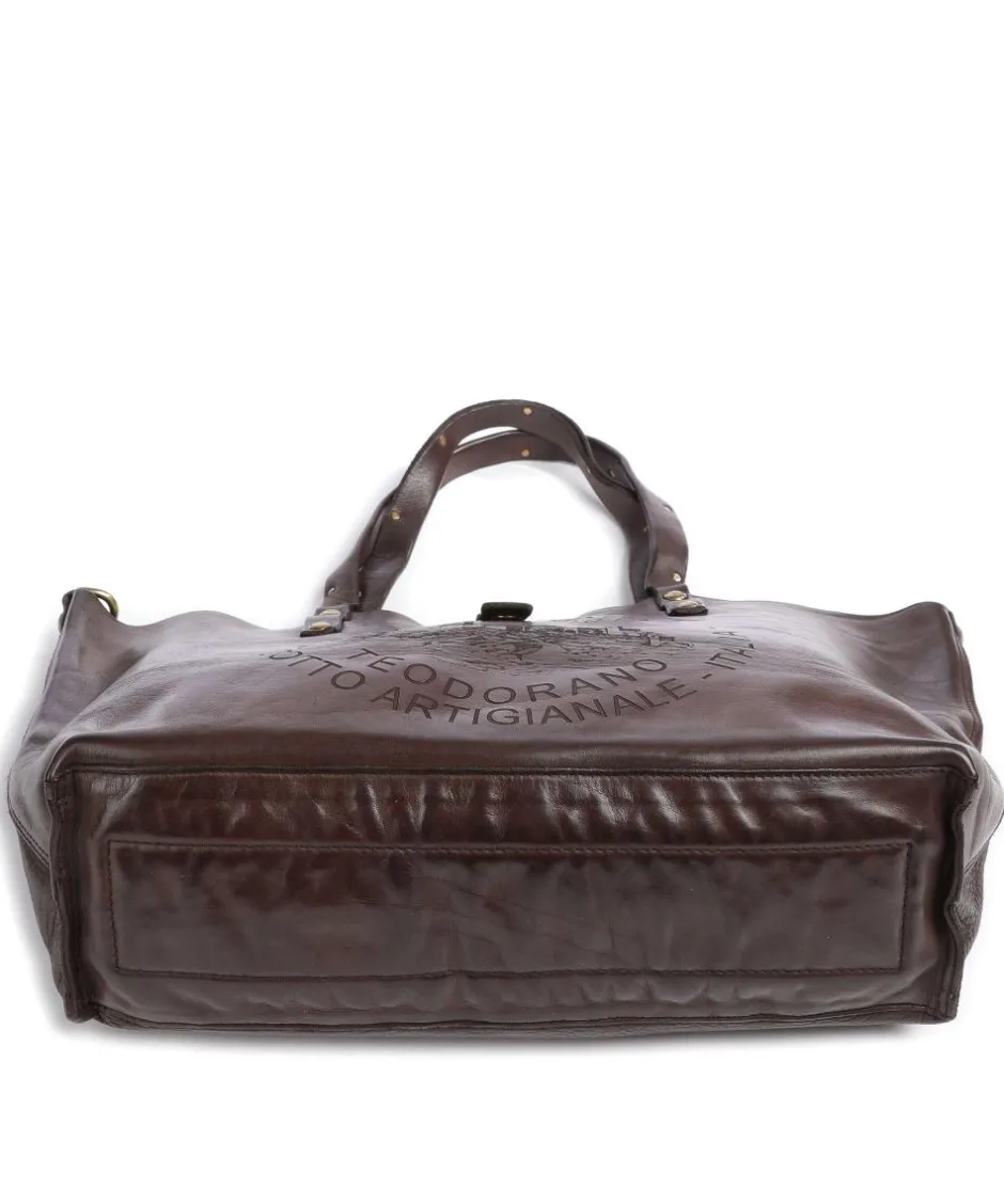 Campomaggi Tote Bags-Tote bag grained cow leather