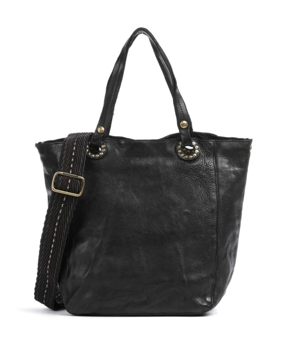 Campomaggi Tote Bags-Tote bag grained cow leather
