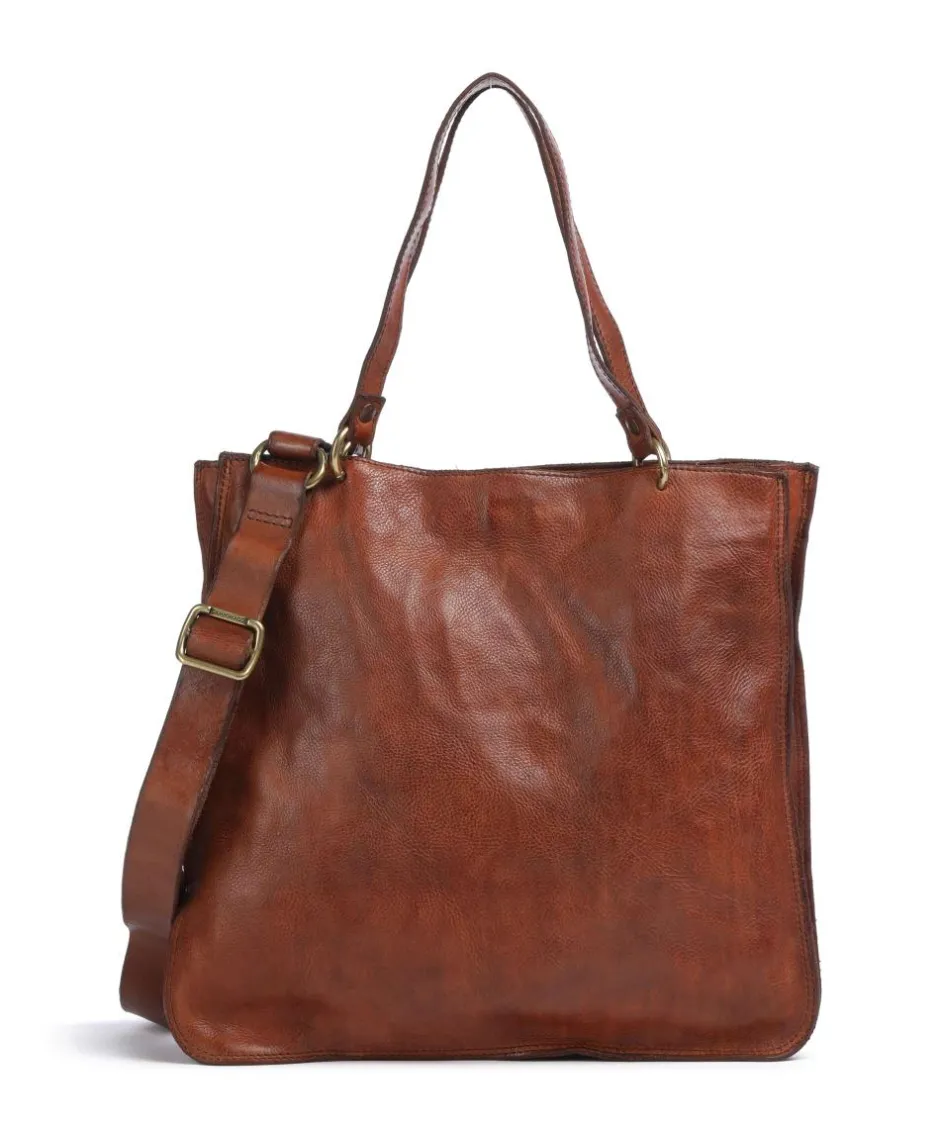 Campomaggi Tote Bags-Tote bag grained cow leather
