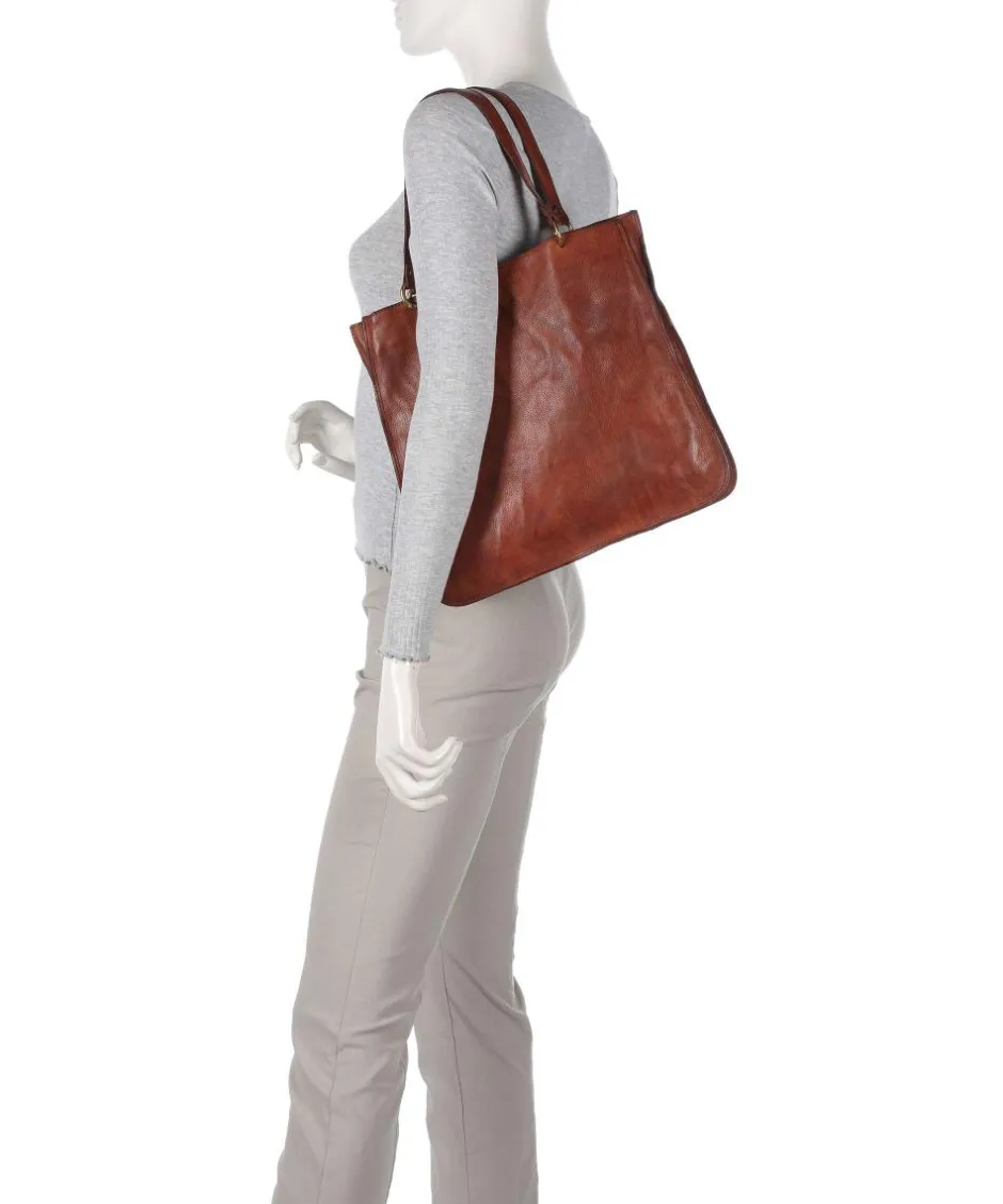 Campomaggi Tote Bags-Tote bag grained cow leather