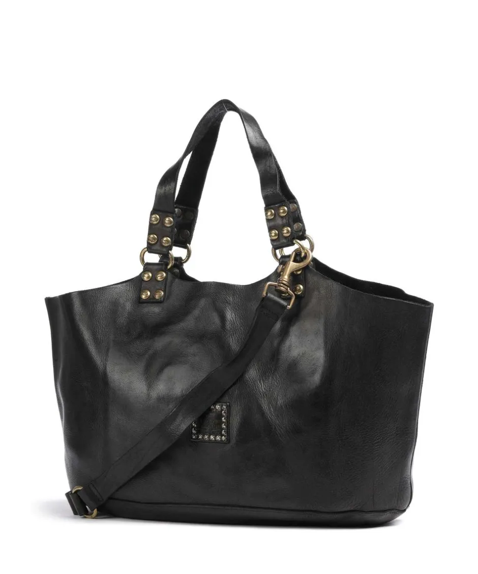 Campomaggi Tote Bags-Tote bag grained cow leather