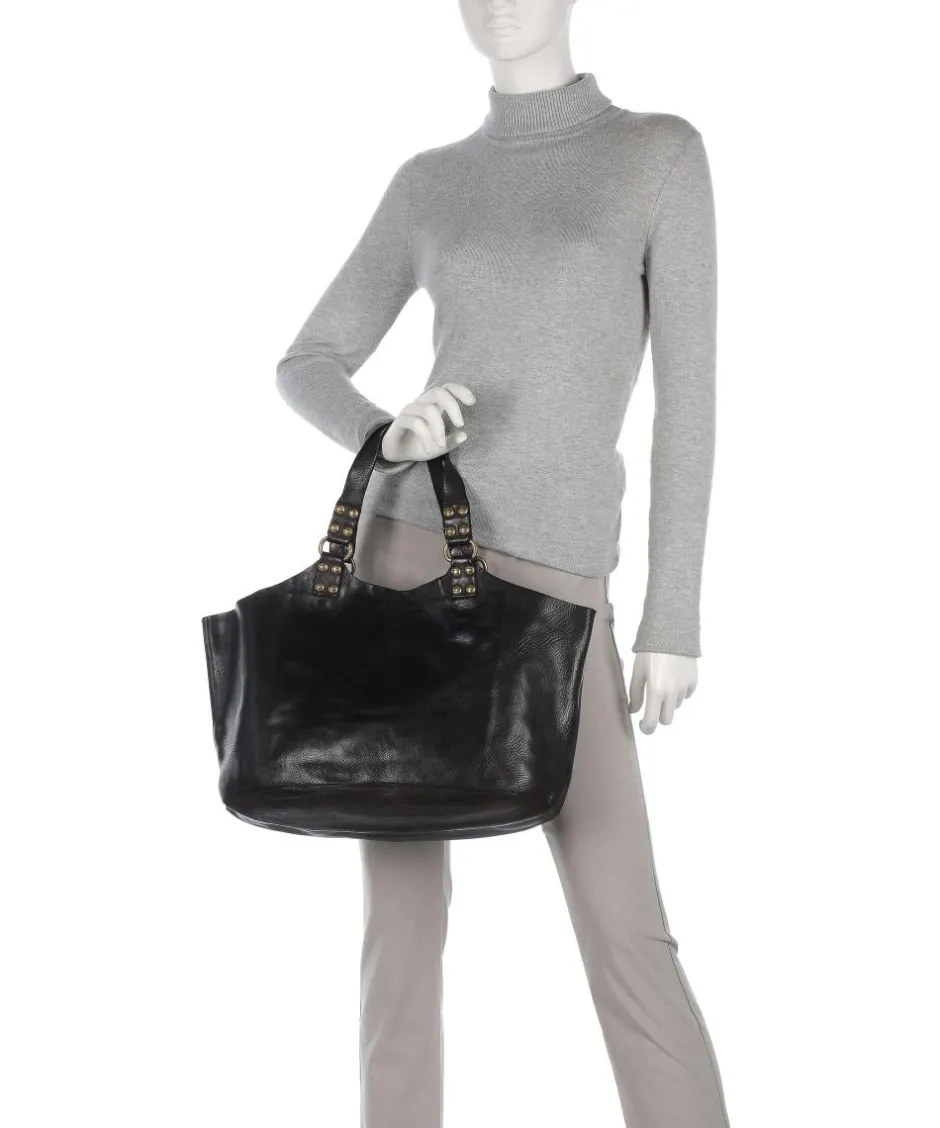 Campomaggi Tote Bags-Tote bag grained cow leather