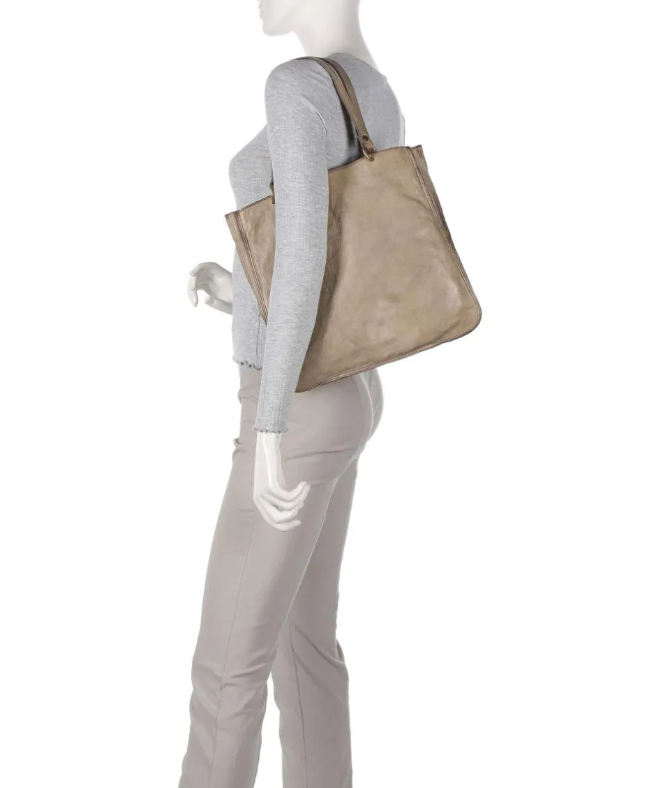 Campomaggi Tote Bags-Tote bag grained cow leather