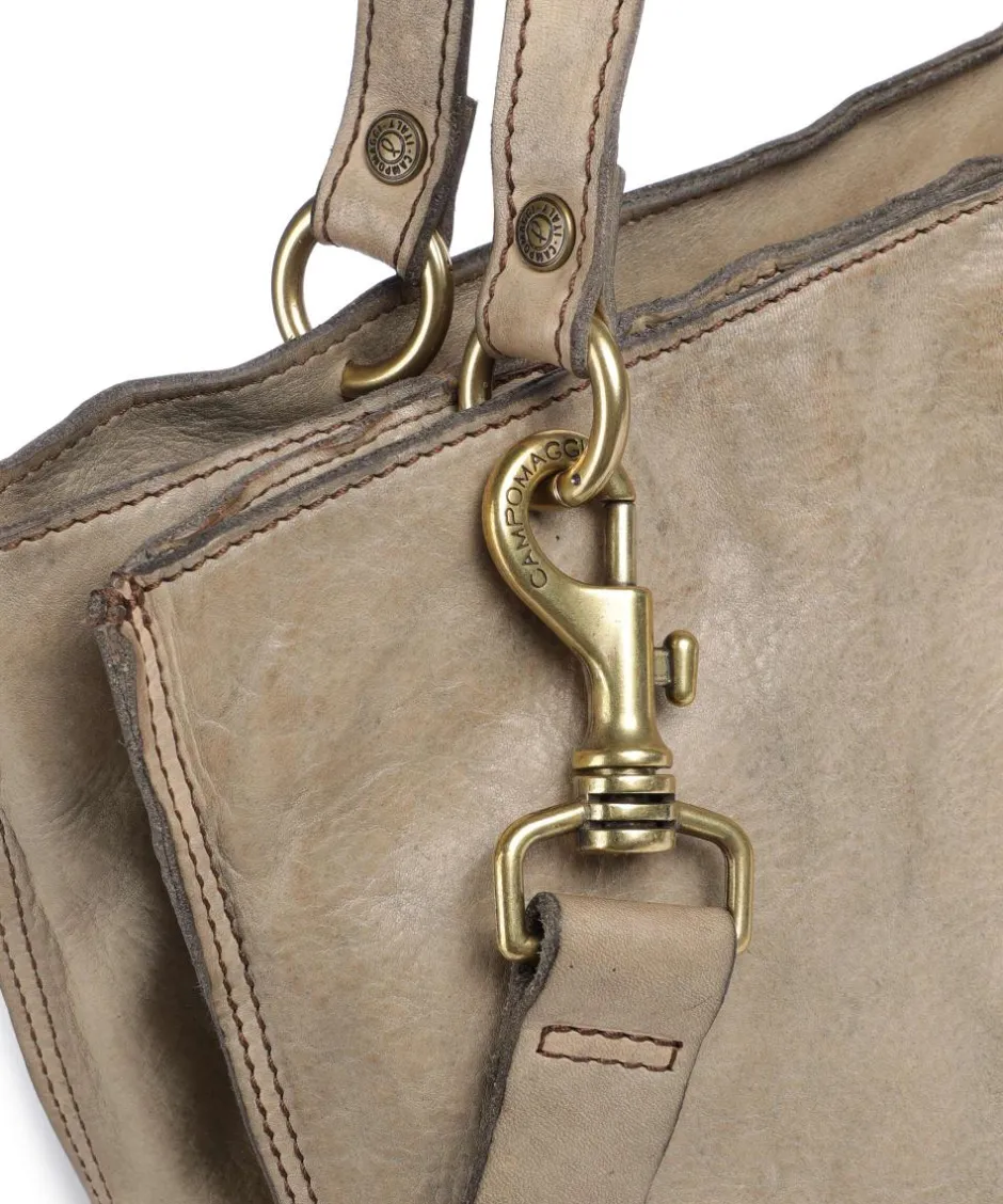 Campomaggi Tote Bags-Tote bag grained cow leather