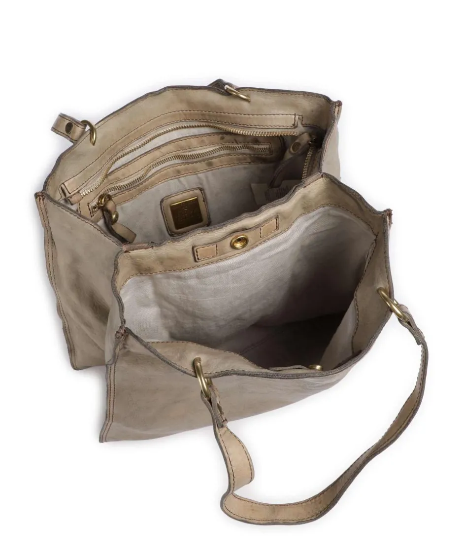 Campomaggi Tote Bags-Tote bag grained cow leather