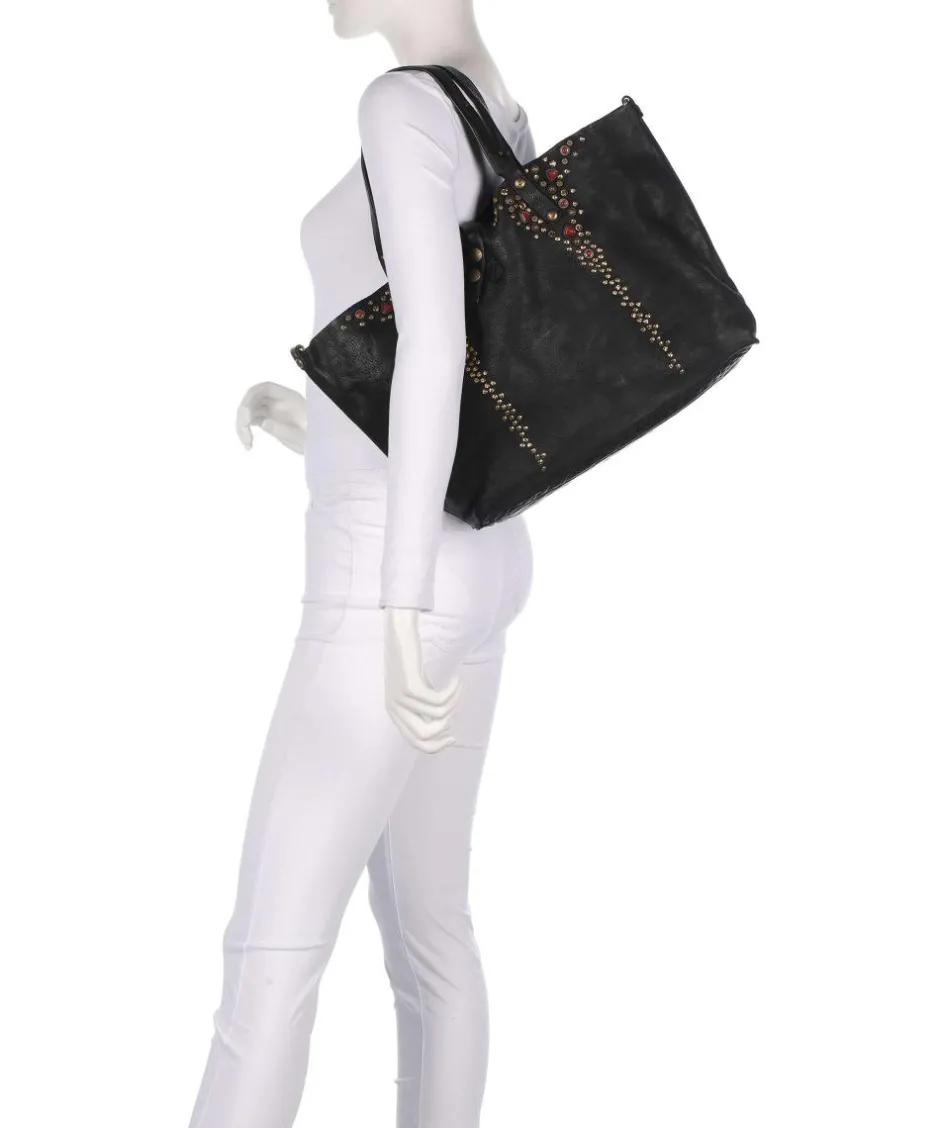 Campomaggi Tote Bags-Tote bag grained cow leather