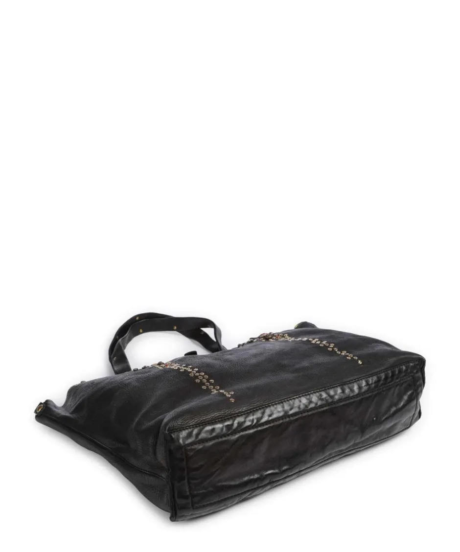Campomaggi Tote Bags-Tote bag grained cow leather