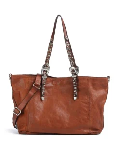 Campomaggi Tote Bags-Tote bag grained cow leather