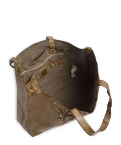 Campomaggi Tote Bags-Tote bag grained cow leather