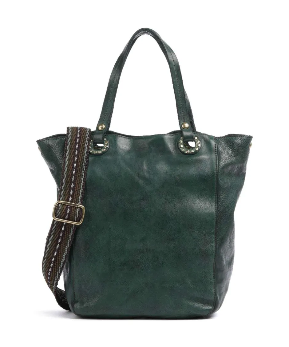Campomaggi Tote Bags-Tote bag grained cow leather