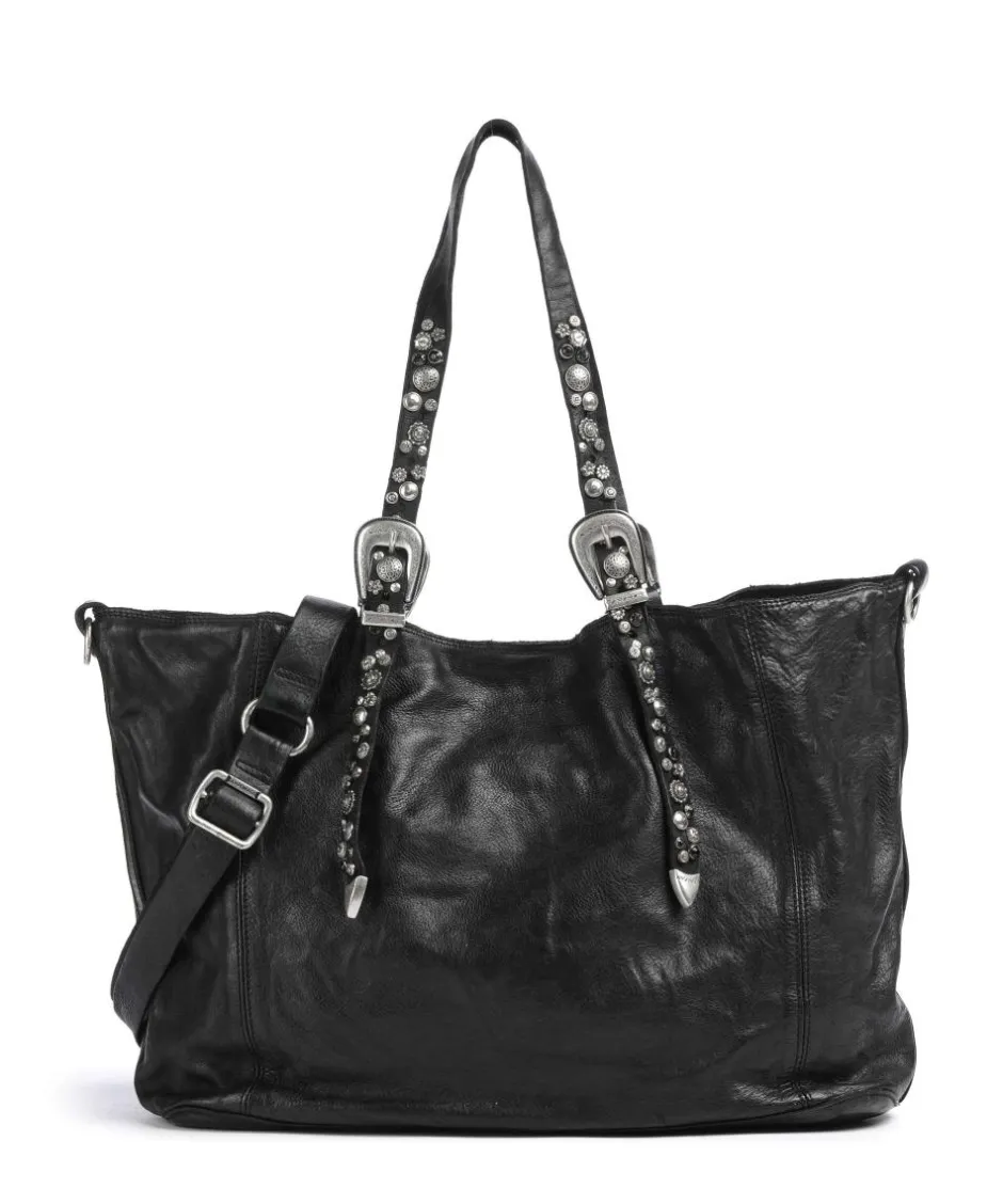 Campomaggi Tote Bags-Tote bag grained cow leather