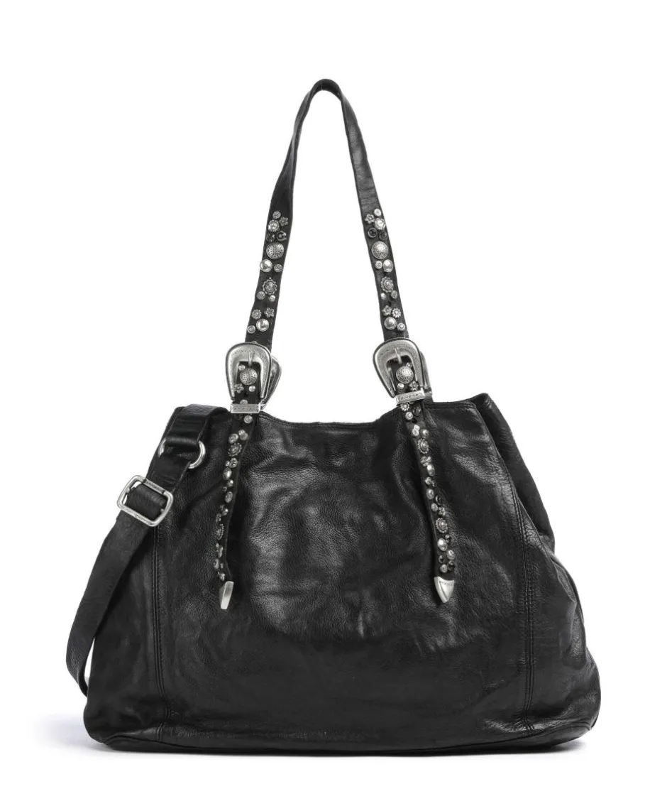 Campomaggi Tote Bags-Tote bag grained cow leather