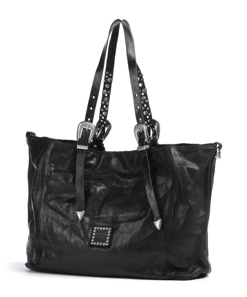 Campomaggi Tote Bags-Tote bag grained cow leather