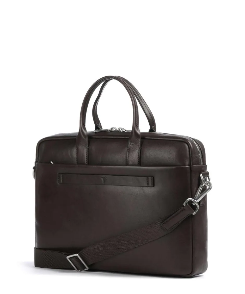 JOOP! Business- & Laptop Bags-Treviso Pandion Briefcase 15″ grained leather