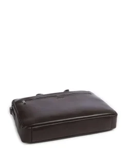 JOOP! Business- & Laptop Bags-Treviso Pandion Briefcase 15″ grained leather