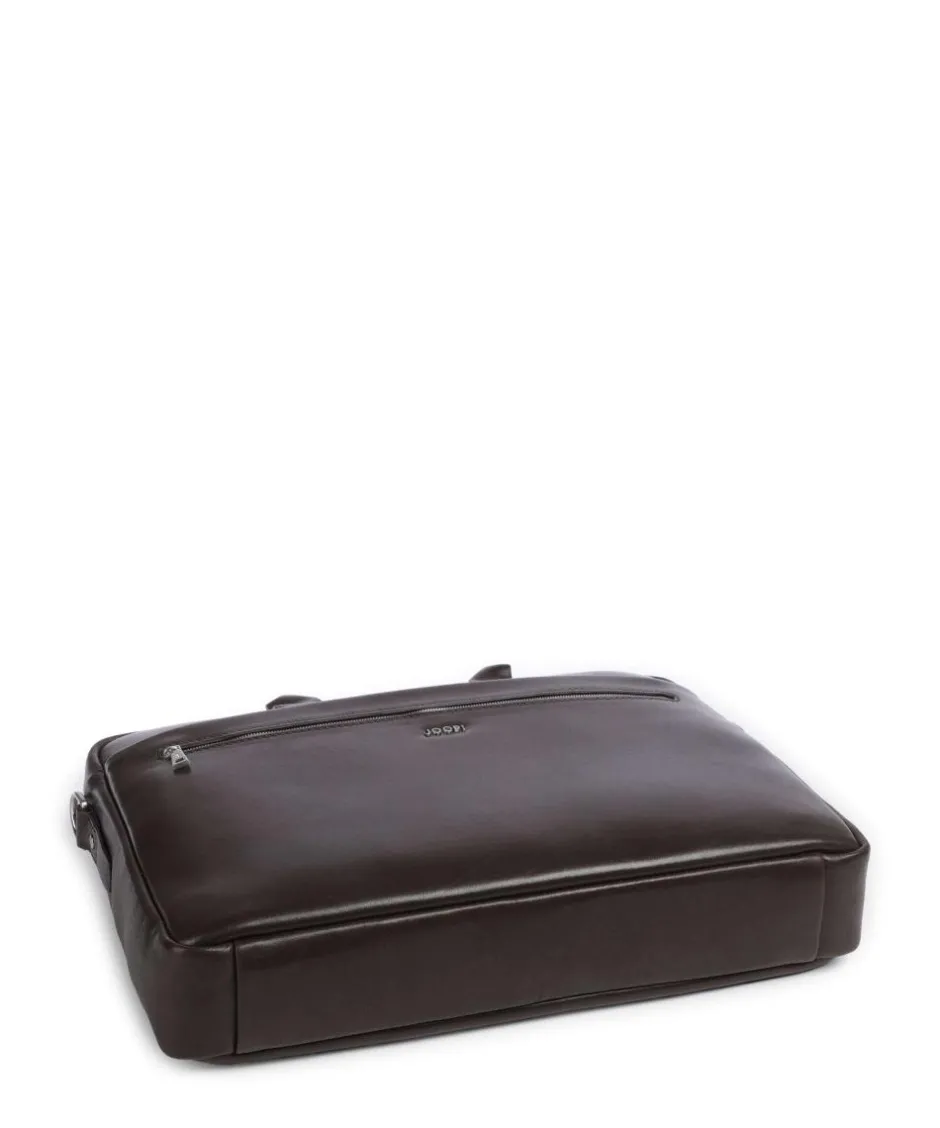 JOOP! Business- & Laptop Bags-Treviso Pandion Briefcase 15″ grained leather