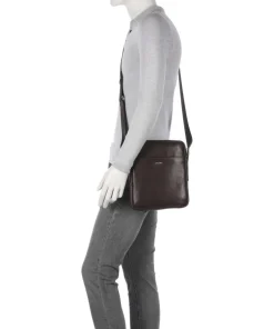 JOOP! Crossbody Bags-Treviso Remus Crossbody bag fine grain cow leather