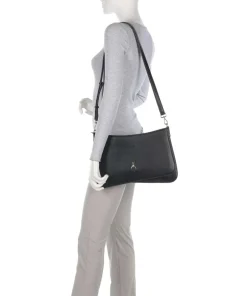 Patrizia Pepe Shoulder Bags-Tris Shoulder bag softly grained calfskin