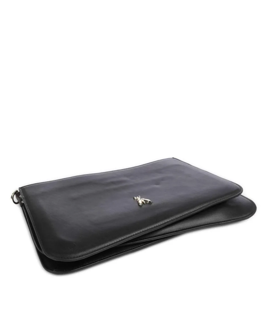 Patrizia Pepe Shoulder Bags-Tris Shoulder bag softly grained calfskin