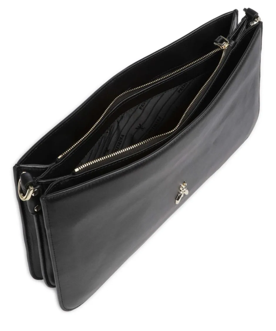 Patrizia Pepe Shoulder Bags-Tris Shoulder bag softly grained calfskin