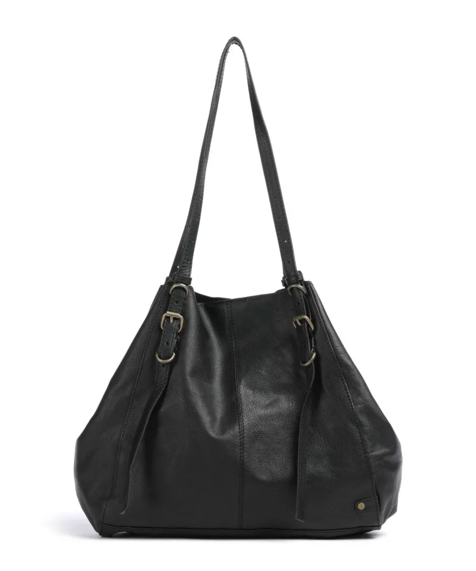 Depeche Shoulder Bags-True Trend Shoulder bag grained cow leather