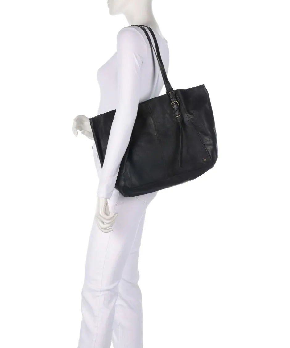 Depeche Shoulder Bags-True Trend Shoulder bag grained cow leather