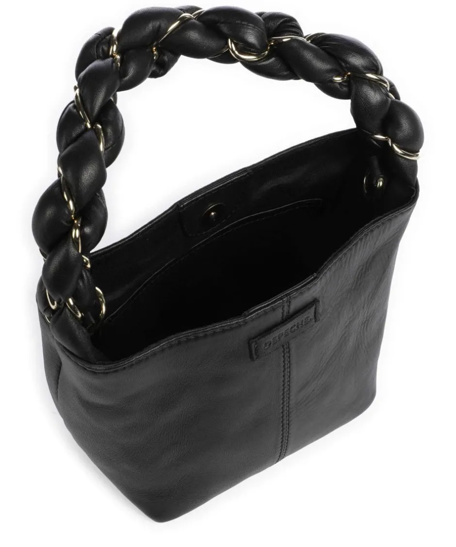 Depeche Handbags|Crossbody Bags-Twisted Tale Crossbody bag sheepskin leather