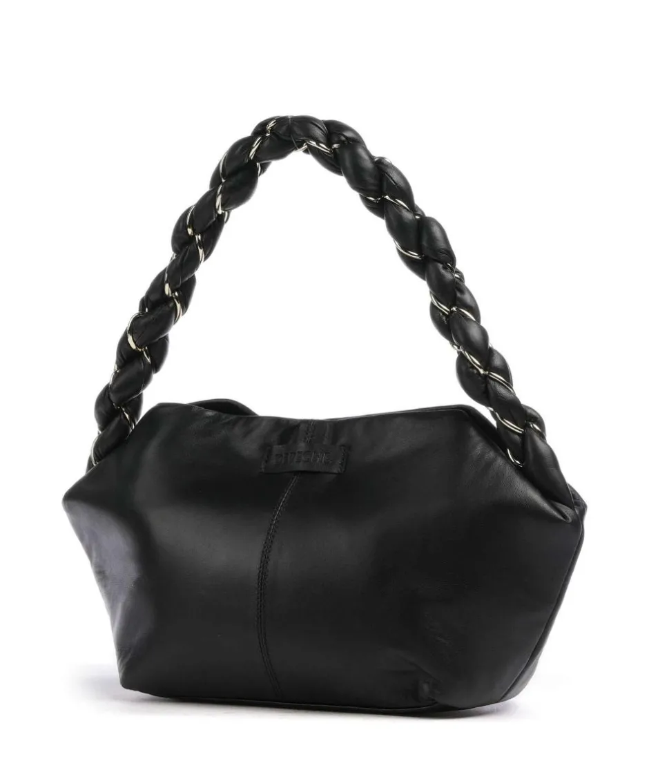 Depeche Shoulder Bags-Twisted Tale Shoulder bag sheepskin leather