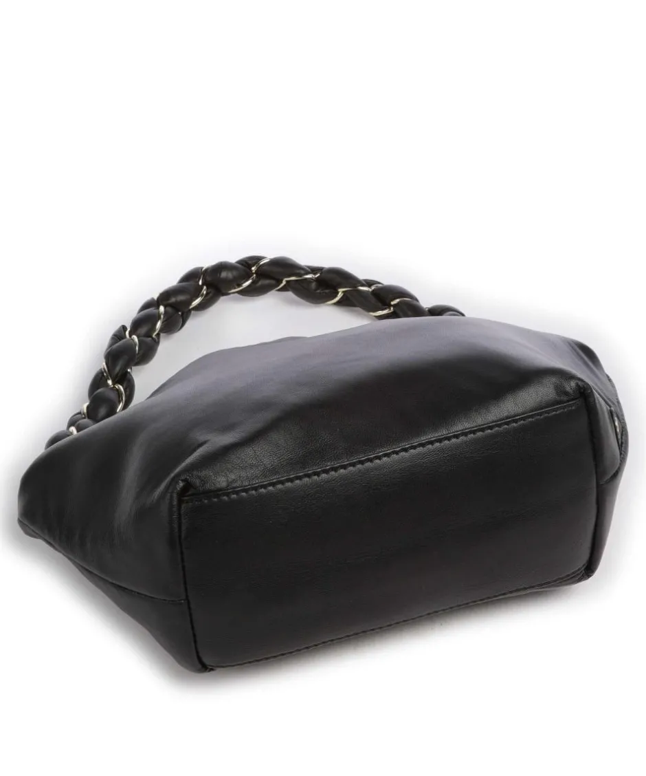 Depeche Shoulder Bags-Twisted Tale Shoulder bag sheepskin leather