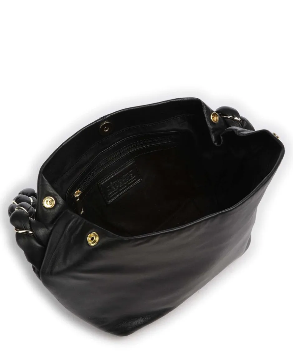 Depeche Shoulder Bags-Twisted Tale Shoulder bag sheepskin leather