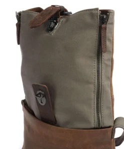 Harold Crossbody Bags-Twister Crossbody bag canvas, cow leather