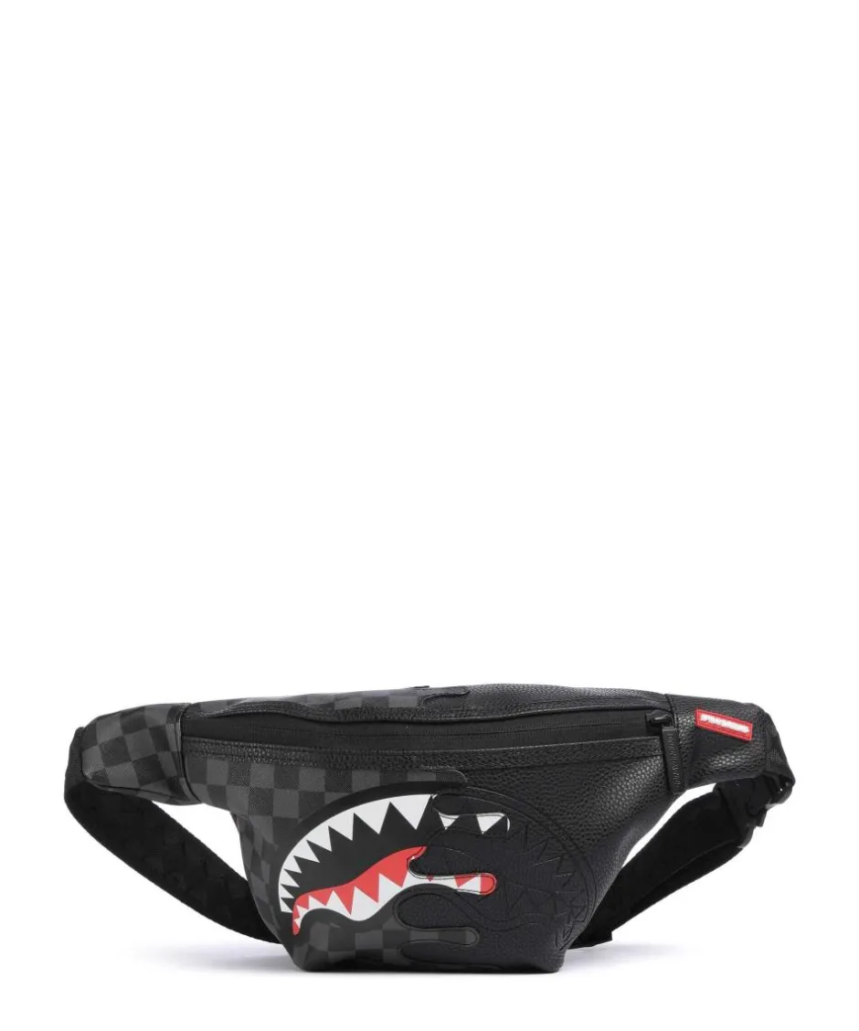 Sprayground Fanny Packs|Crossbody Bags-Unfinished Shark Fanny pack hard synthetic