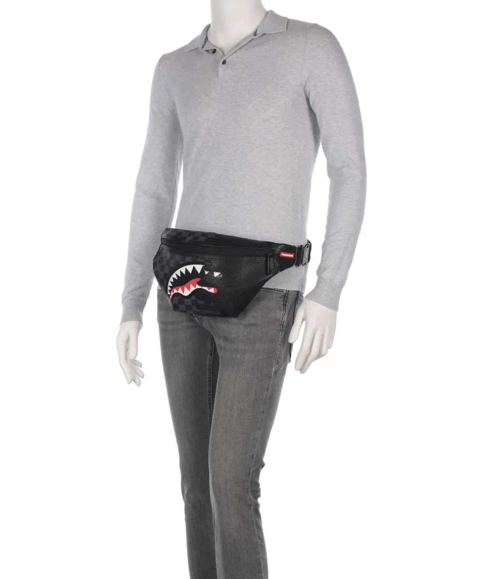 Sprayground Fanny Packs|Crossbody Bags-Unfinished Shark Fanny pack hard synthetic