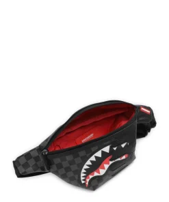 Sprayground Fanny Packs|Crossbody Bags-Unfinished Shark Fanny pack hard synthetic