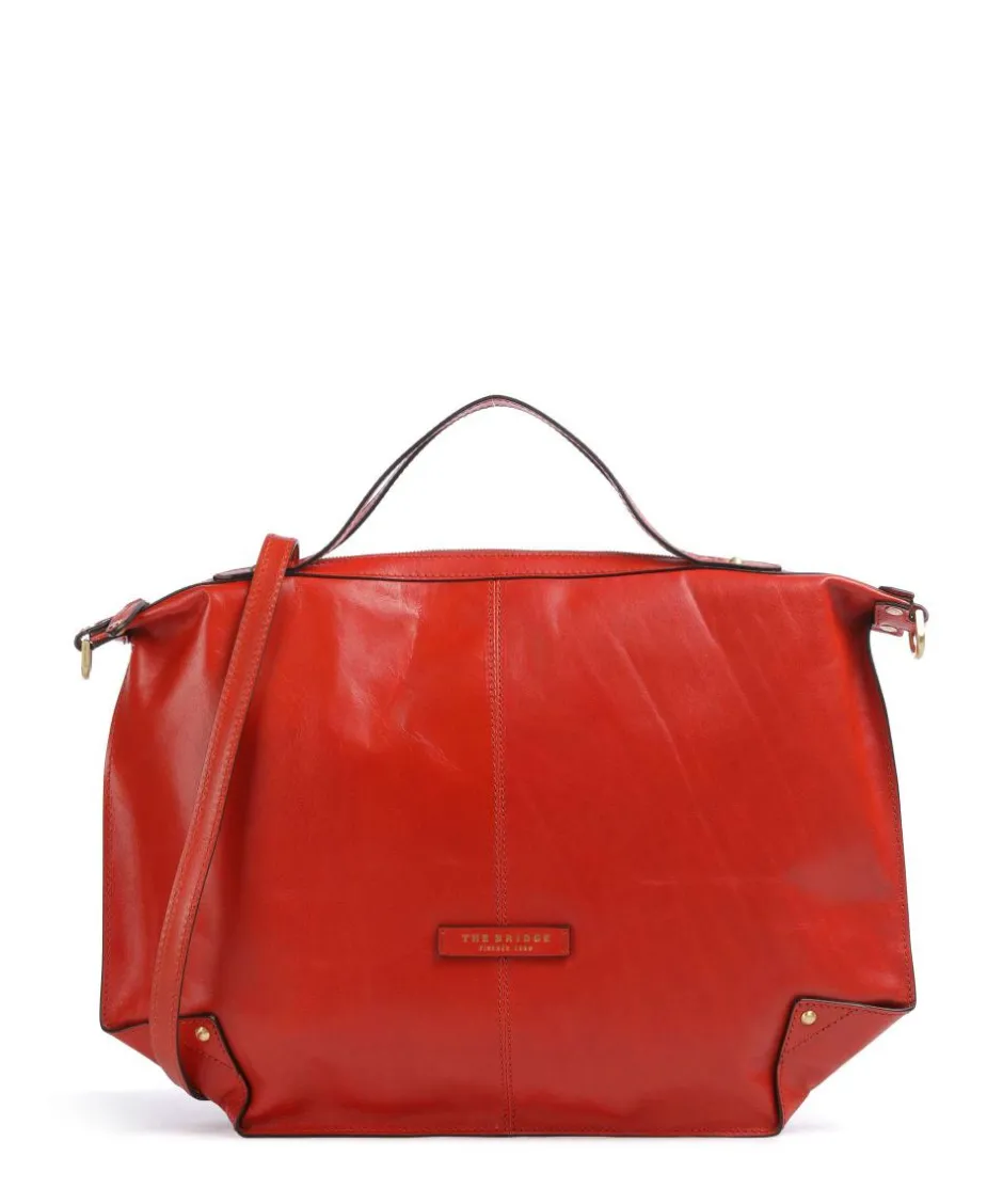 The Bridge Handbags-Unica Handbag fine grain cow leather