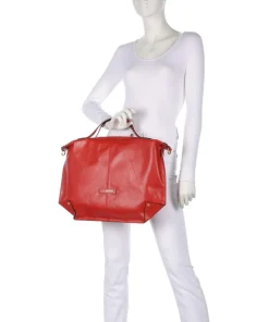 The Bridge Handbags-Unica Handbag fine grain cow leather