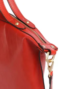 The Bridge Handbags-Unica Handbag fine grain cow leather