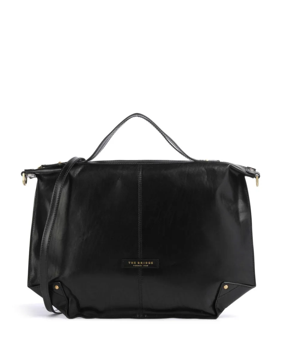 The Bridge Handbags-Unica Handbag fine grain cow leather